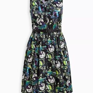 Nightmare Before Christmas Retro Swing Dress